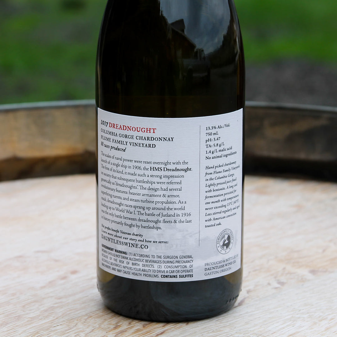 2017 Chardonnay | Dreadnought | Columbia River Gorge