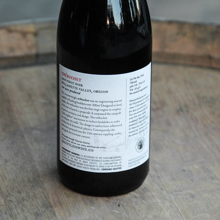 2016 Pinot Noir | Trebuchet | Willamette Valley, Oregon