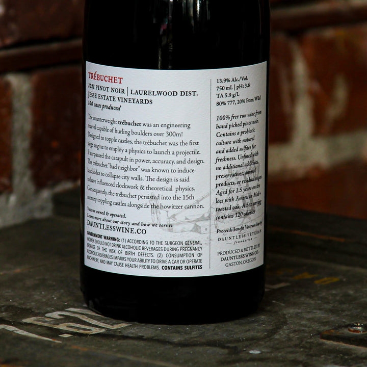 2021 Pinot Noir | Trebuchet | Laurelwood Dist. AVA