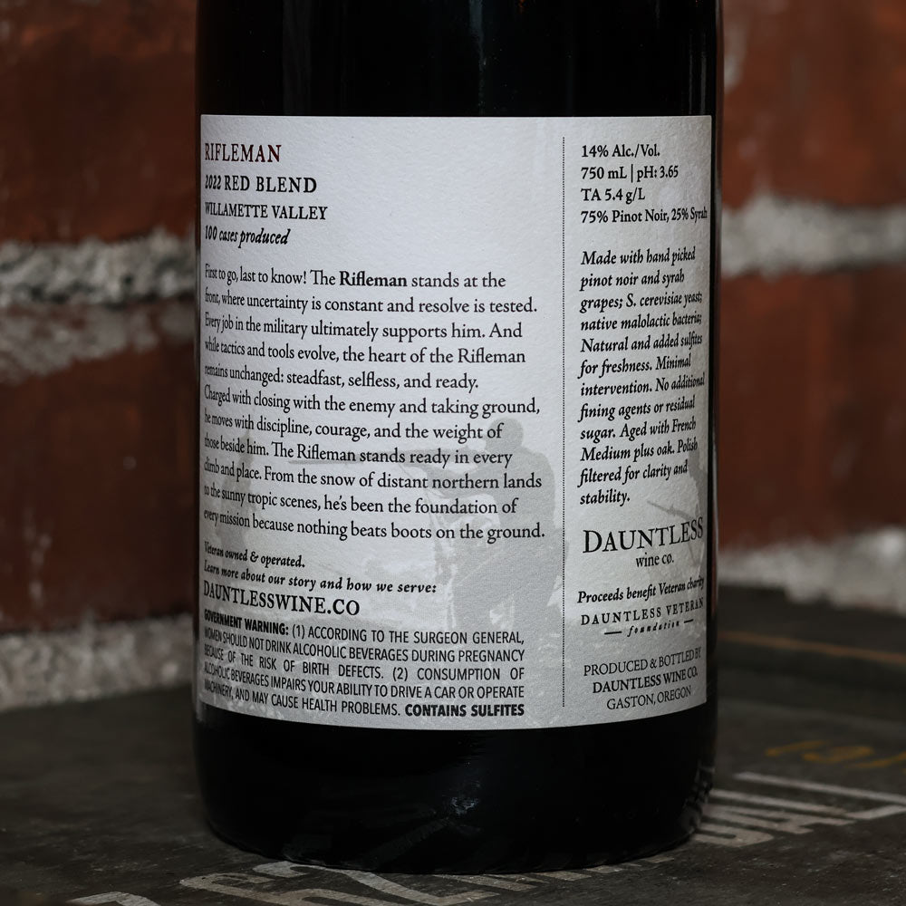 2022 Red Blend | Rifleman | Willamette Valley AVA