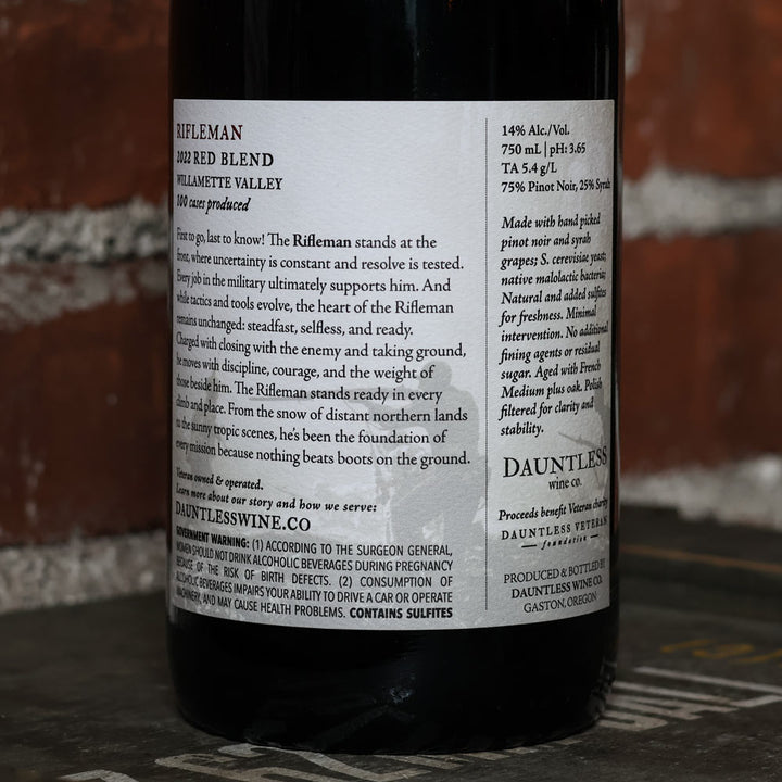 2022 Red Blend | Rifleman | Willamette Valley AVA