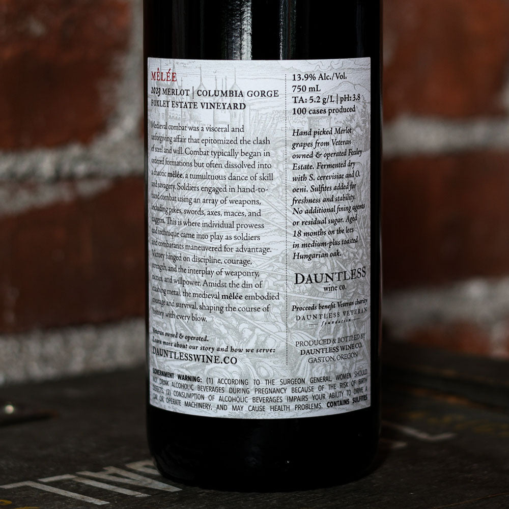 2023 Merlot | Mêlée | Columbia Gorge AVA