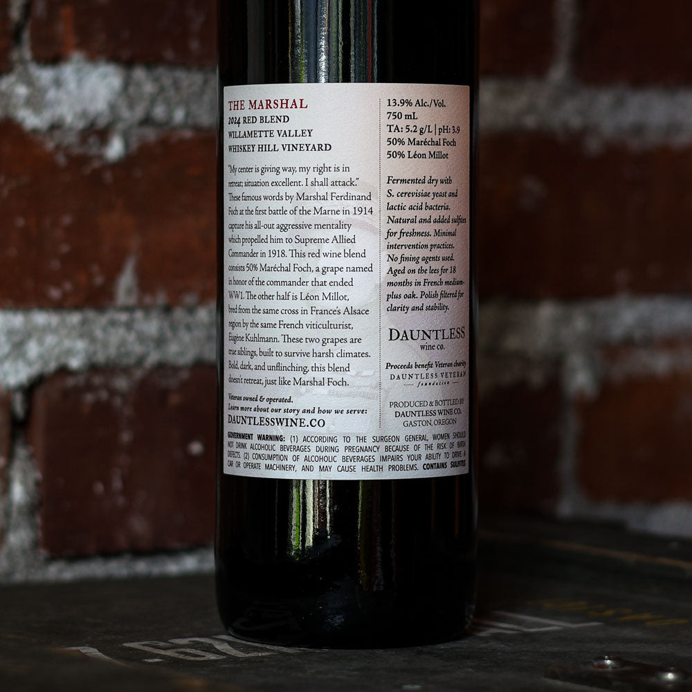 2024 Red Blend | The Marshal | Willamette Valley AVA
