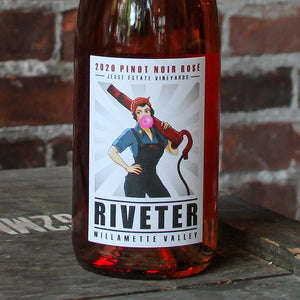 2020 Rosé Pinot Noir | RIVETER | Jesse Estate | Willamette Valley, Oregon