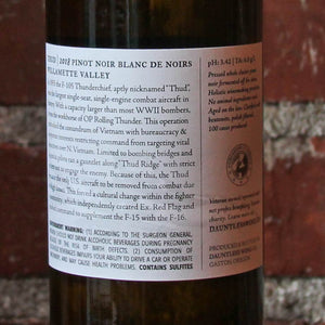 2018 Blanc De Noirs | "Thud" | Jesse Estate, Willamette Valley, OR
