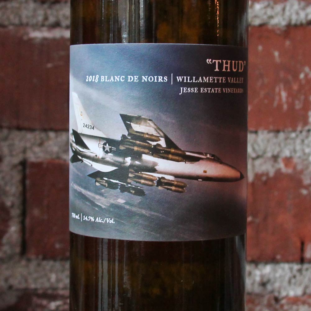 2018 Blanc De Noirs | "Thud" | Jesse Estate, Willamette Valley, OR