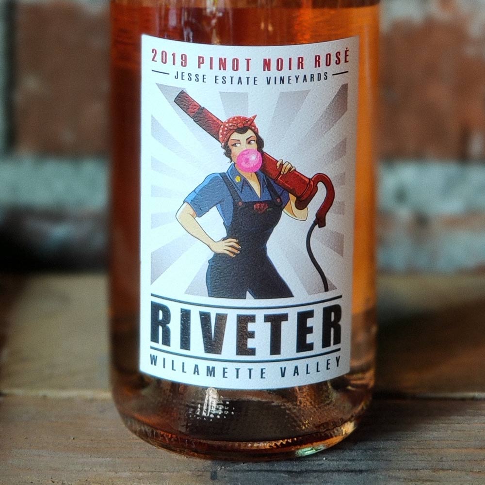 2019 Rosé Pinot Noir | RIVETER | Jesse Estate | Willamette Valley, Oregon