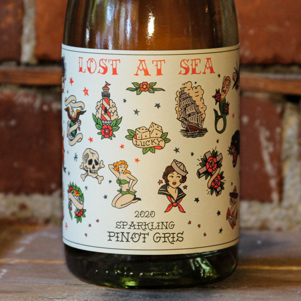 2020 Lost At Sea | Sparkling Pinot Gris | Willamette Valley, Oregon